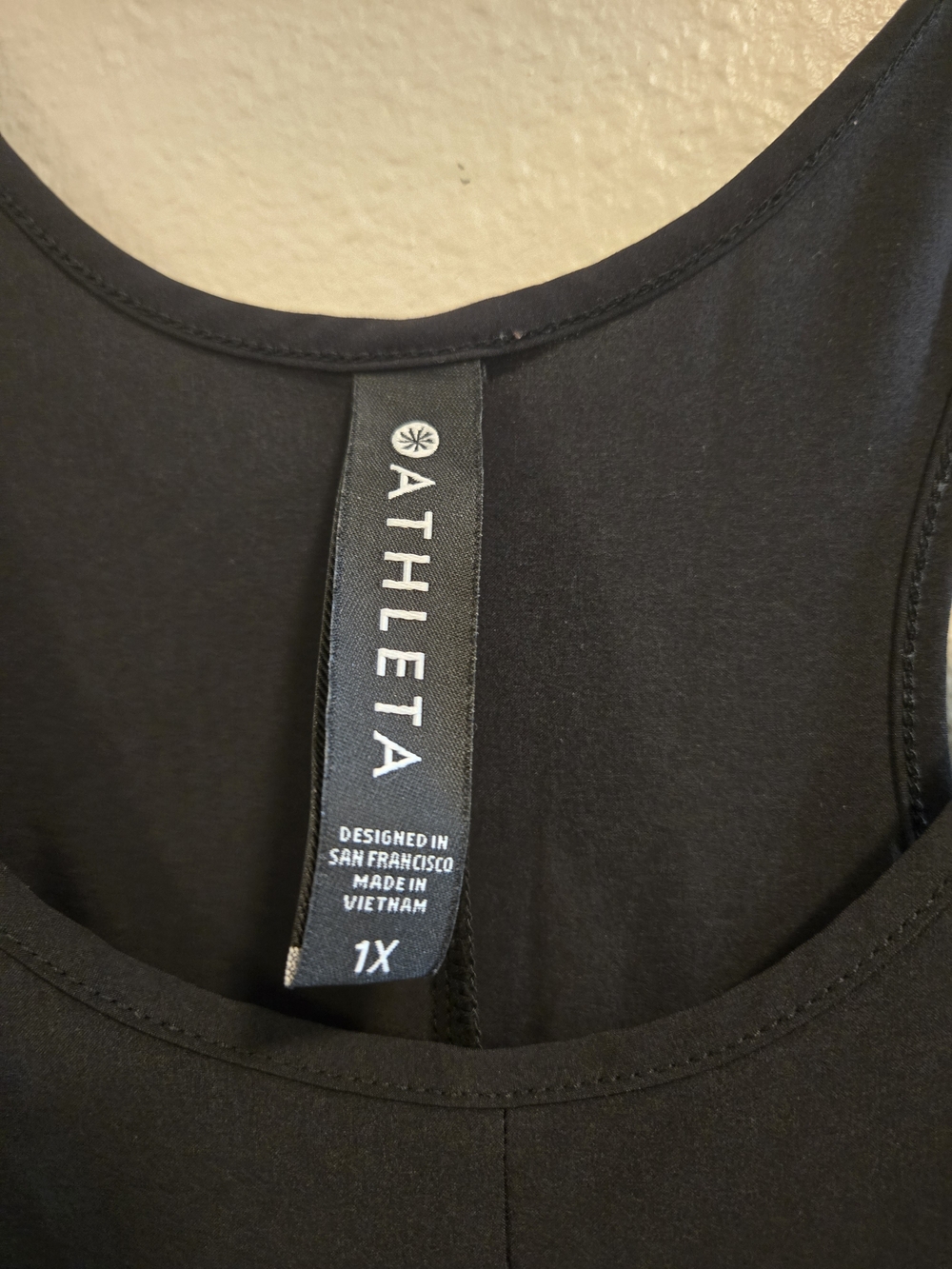 Athleta Black Presidio Traveler Scoop-Neck Sleeveless Dress - Picture 2 of 6